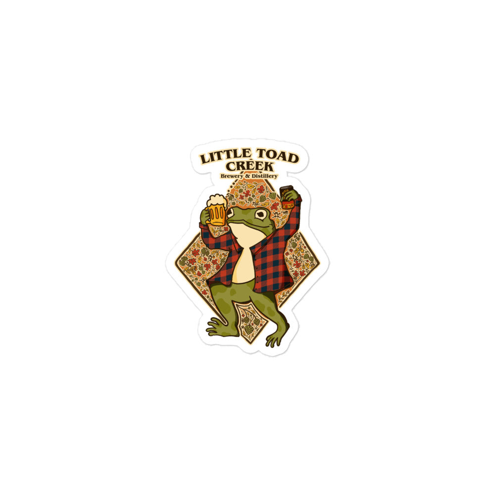 Autumn the Toad Sticker