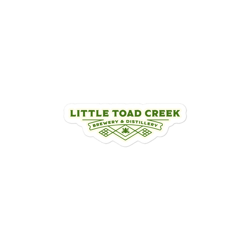 Little Toad Creek Logo Sticker