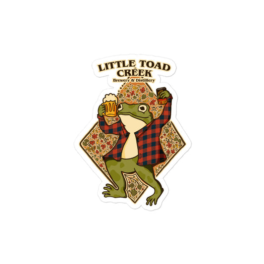Autumn the Toad Sticker