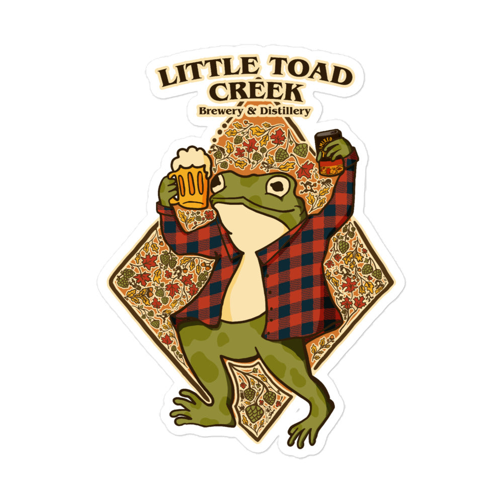 Autumn the Toad Sticker