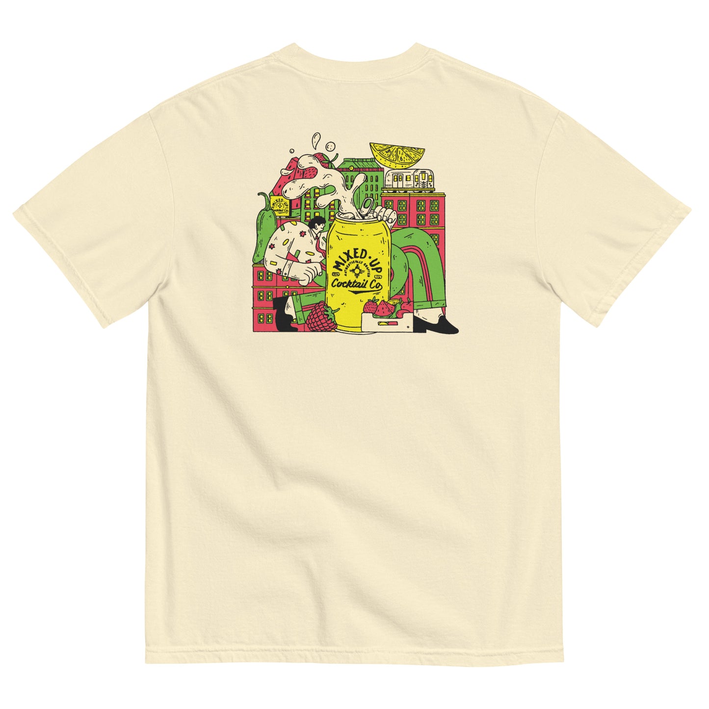 Mixed-Up Cocktail City Boy Heavyweight Tee