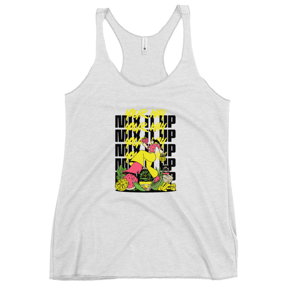 Mixed-Up City Girl Racerback Tank