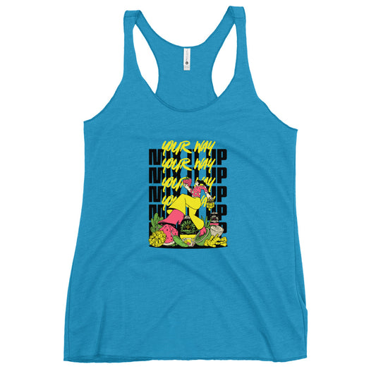 Mixed-Up City Girl Racerback Tank